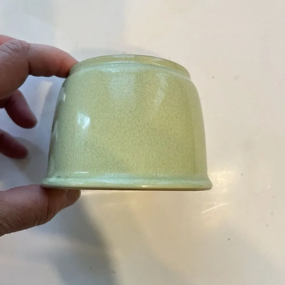 Denby Juice Apple Berry Lidded Sugar Bowl Hard to Find Green Blue Knob